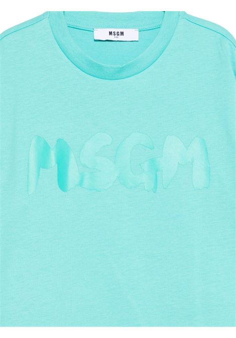 T-shirt con stampa MSGM KIDS | F5MSJUTH011MS037